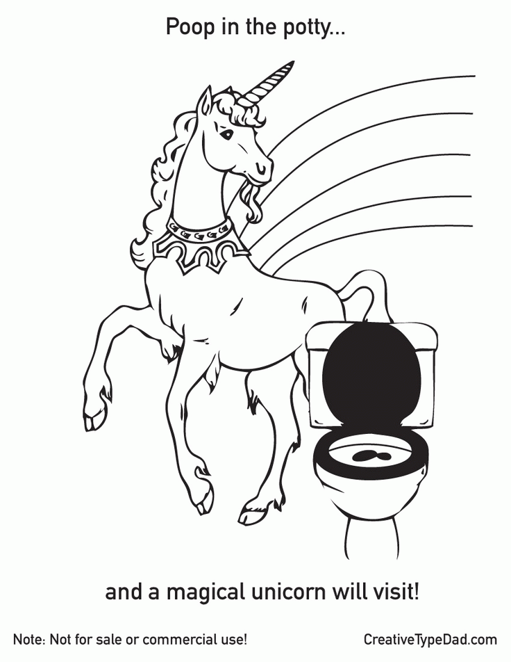 Unicorn Farting Coloring Pages Coloring Pages