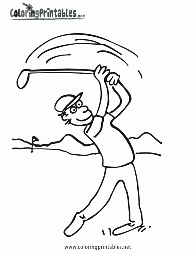 Golf Coloring Pages 9 Golf Kids Printables Coloring Pages 191749 