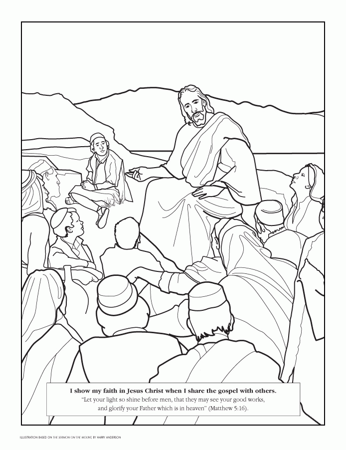 coloring pages book of matthew