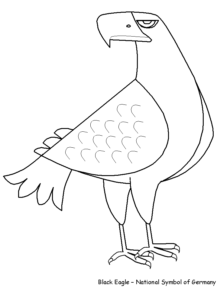 Printable Eagle Germany Coloring Pages - Coloring Home