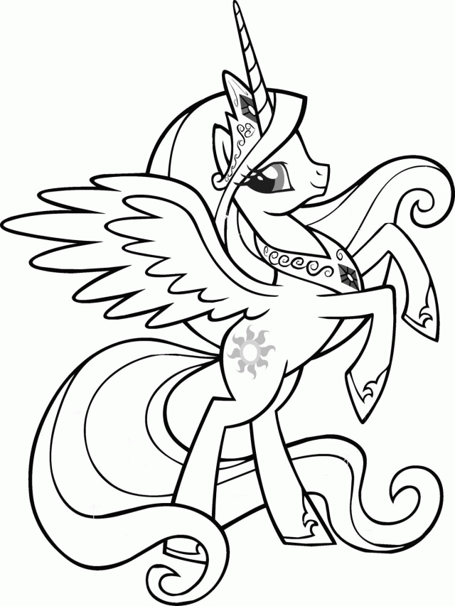 Printable My Little Pony Coloring Pages Coloring Pages Hello 