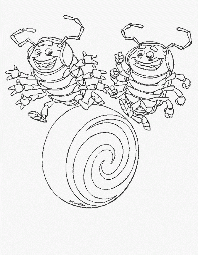 Disney A Bug's Life Coloring Pages | Disney Coloring Pages