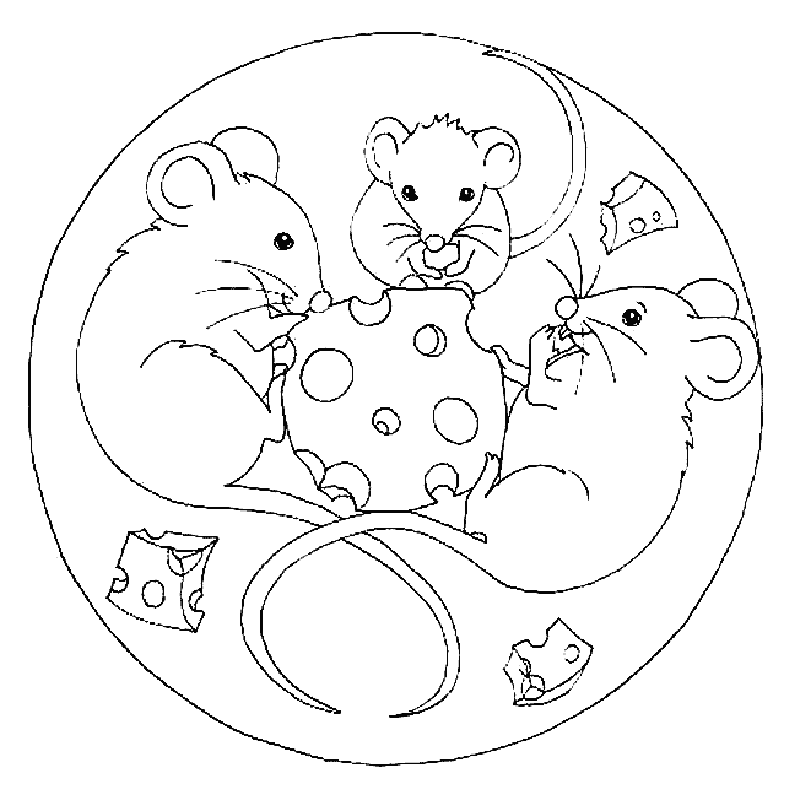 Mandala animal Coloring Pages 14 | Free Printable Coloring Pages 