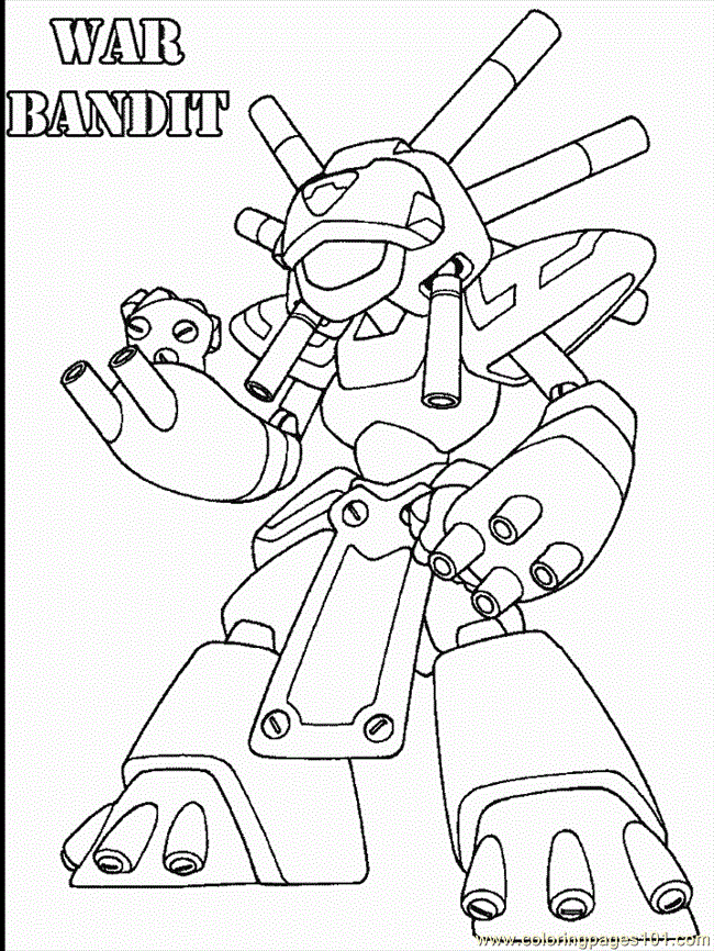 Coloring Pages Medabots 9 (Cartoons > Others) - free printable 