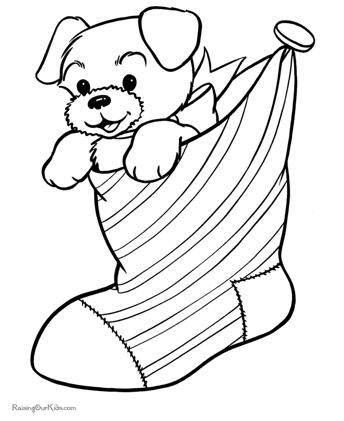 Search Results » Christmas Stocking Coloring Pages