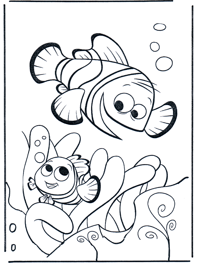 Search Results » Disney Character Coloring Pages Nemo