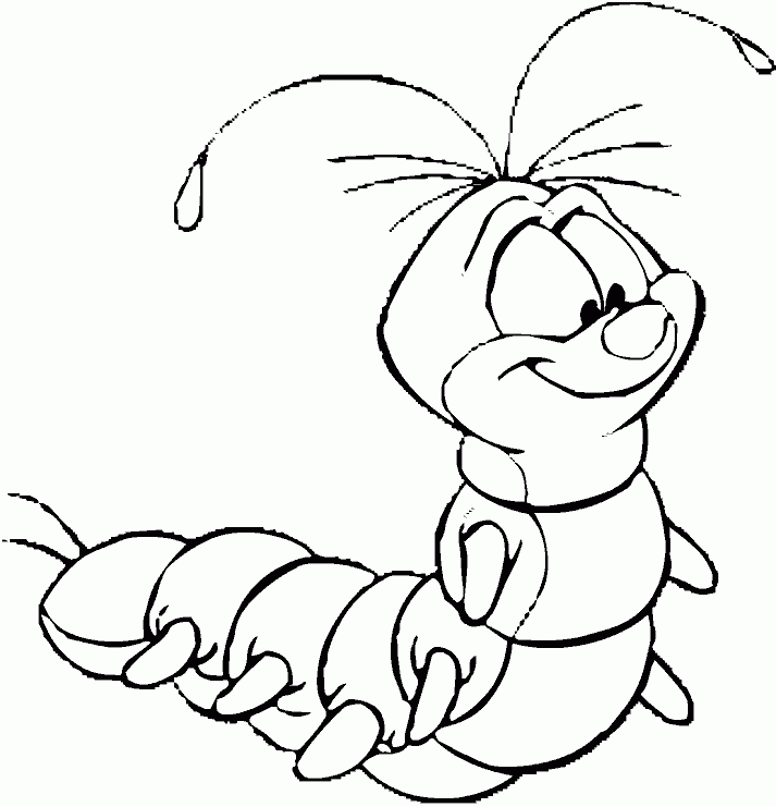 Caterpillar Coloring Pages - Coloring Home
