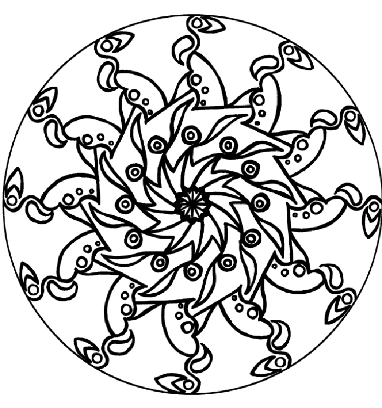 Mandala Coloring Pages 1 | Free Printable Coloring Pages 