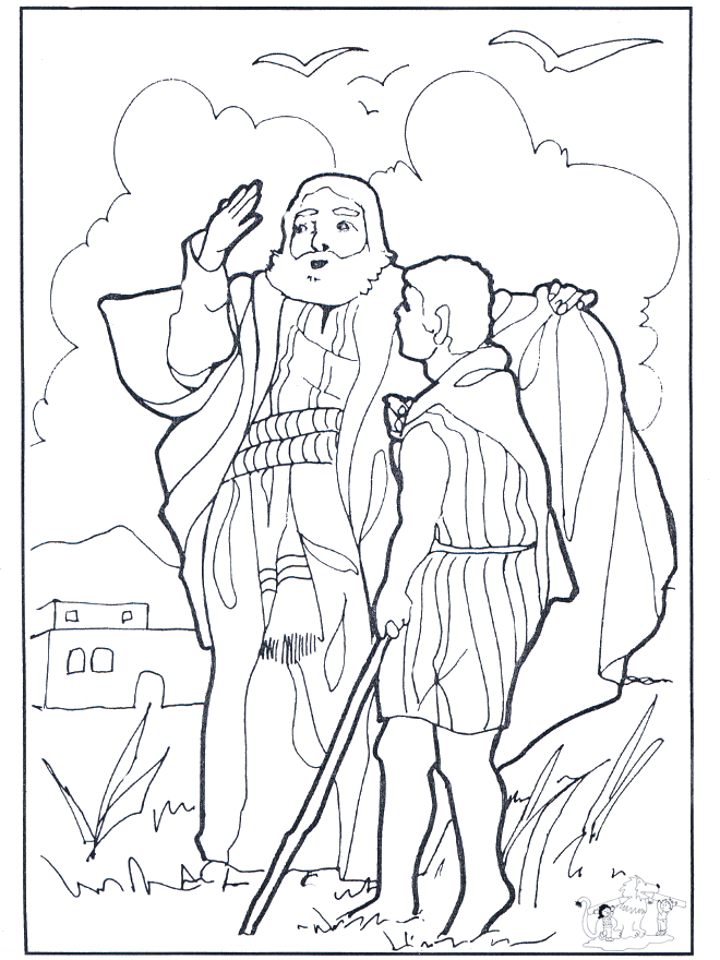 elijah Colouring Pages (page 2)