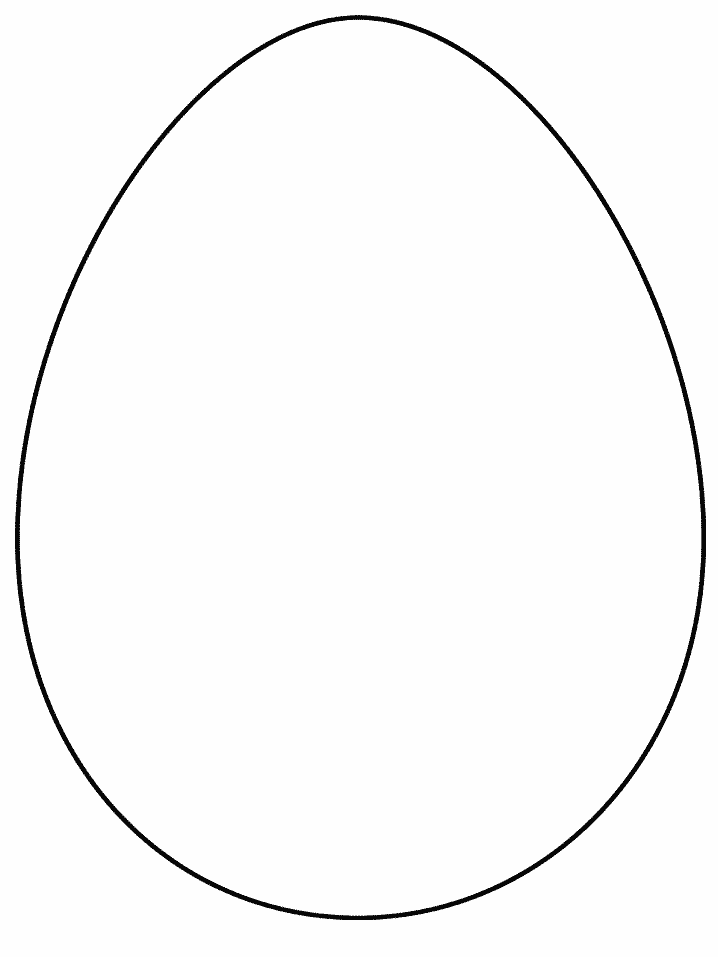 Printable Simpleshapes Egg Coloring Pages Coloring Home