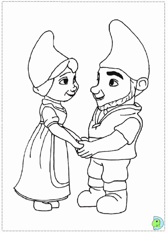 Gnomeo And Juliet Coloring Pages - Coloring Home
