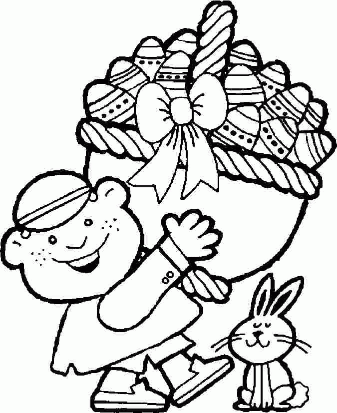 Printable Free Easter Coloring Pages For Kids & Girls 14588#