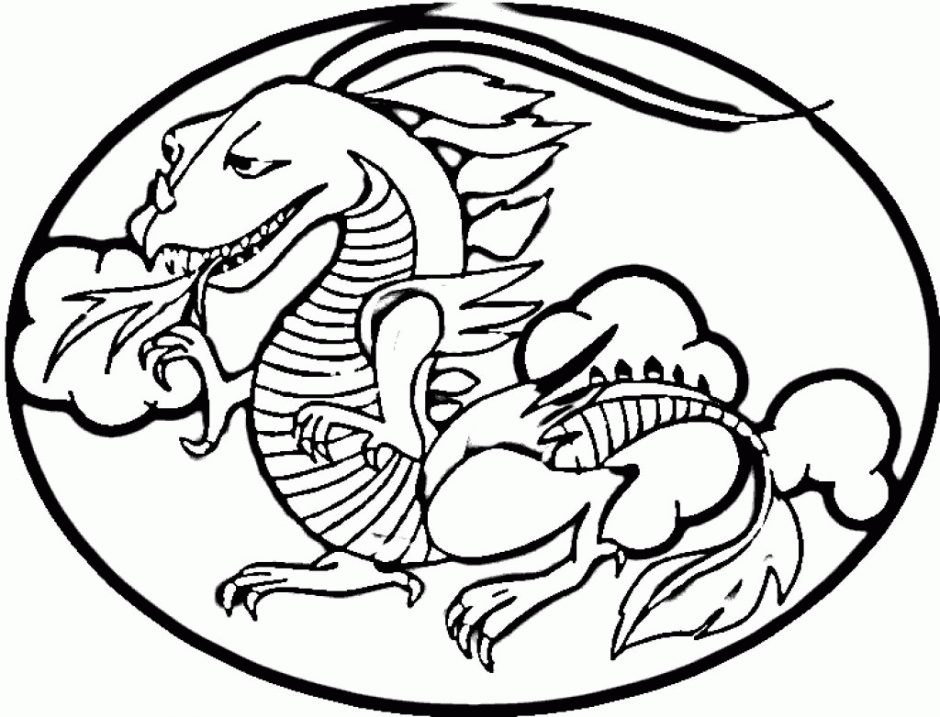 Download Chinese New Year Coloring Pages Dragon Printable Or Print 