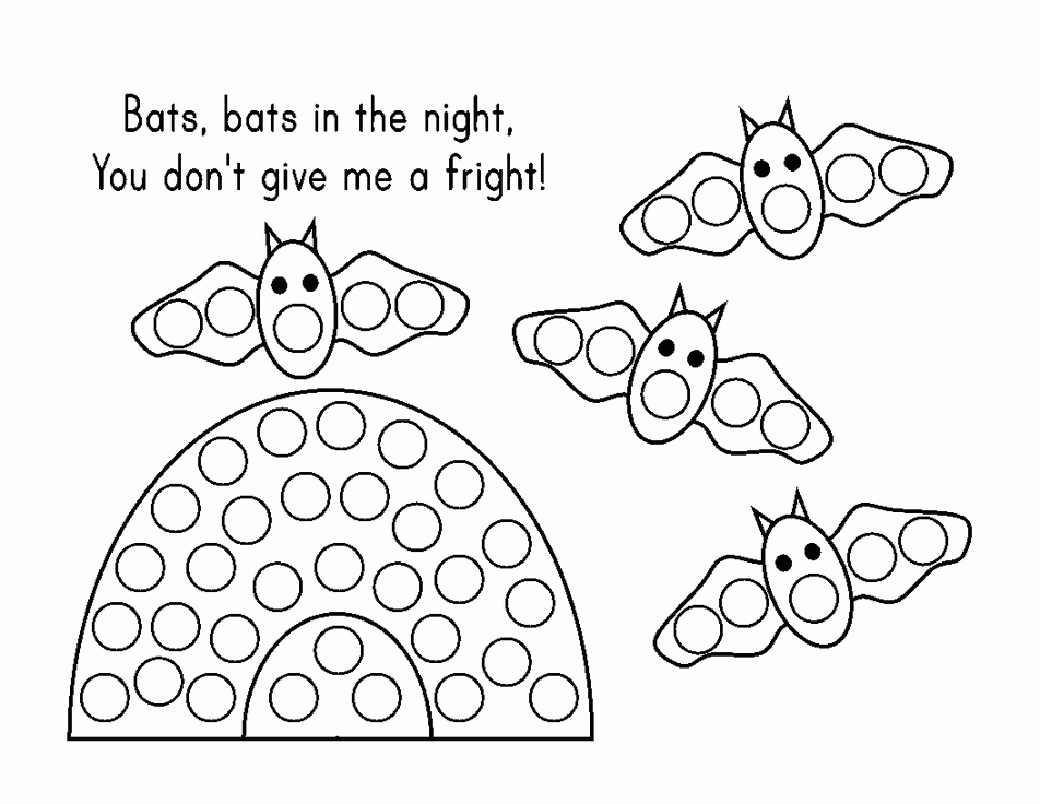 Mini Bingo Dauber Bat Page | Bats