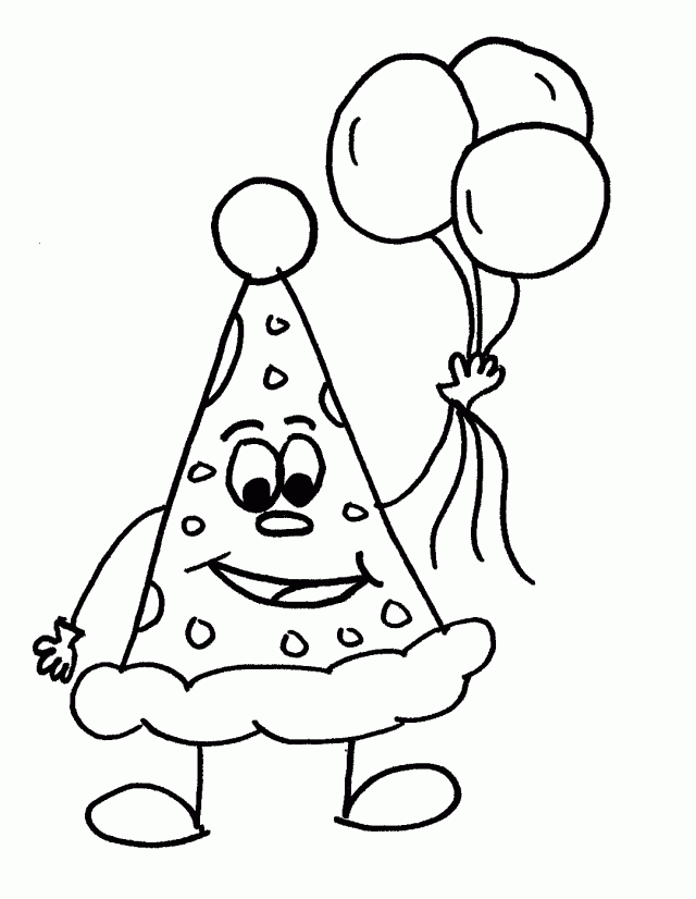 Spongebob Squarepants Birthday Coloring Pages Best Cartoon 