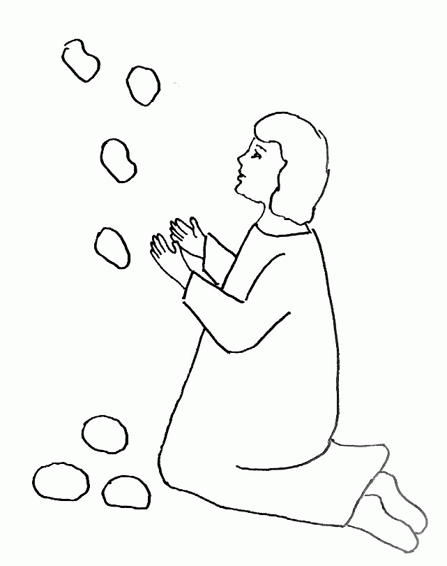 peter prayed for dorcas Colouring Pages (page 2)