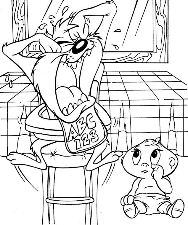 baby maggie Colouring Pages (page 3)
