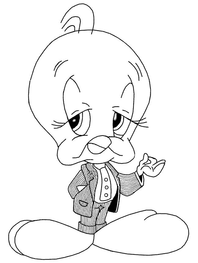 Featured image of post Gangsta Tweety Bird Coloring Pages : Aves para colorear e imprimir ideas for your inspiration.