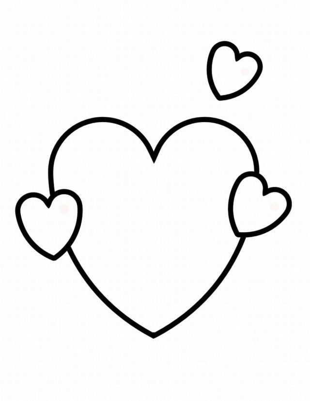 Coloring Heart Pages Children Coloring Pages Printable 217756 
