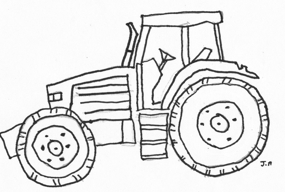 Coloring Pages Attractive Tractor Coloring Pages Picture Id 147808 