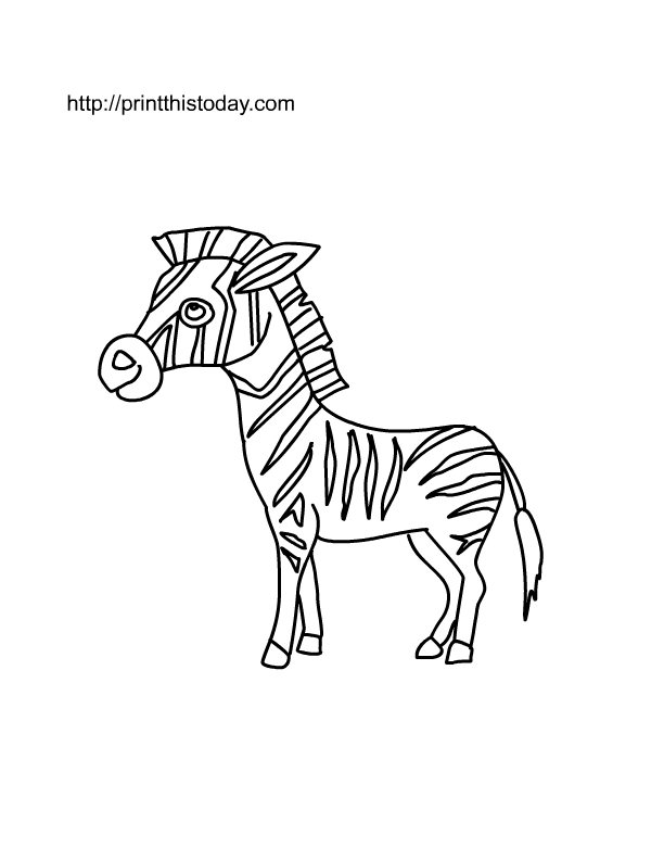 Jungle Animal Coloring Pages For Kids 83 | Free Printable Coloring 
