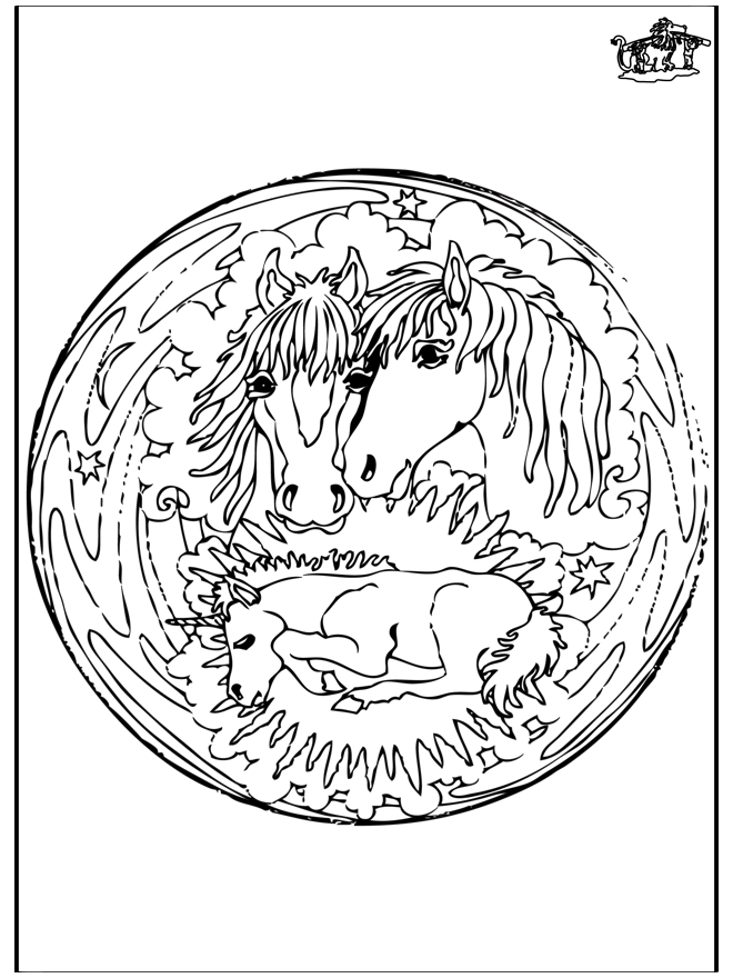 mandola Colouring Pages (page 3)