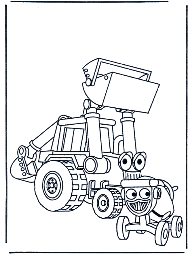 2014 Bob the Builder coloring pages