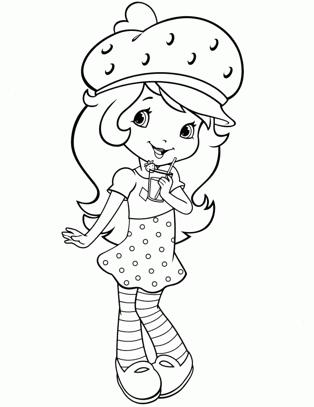 Strawberry Shortcake 10 Coloringcolor 29464 Coloring Pages Of 