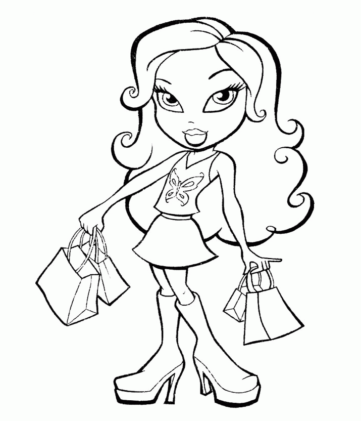 baby bratz Colouring Pages (page 2)