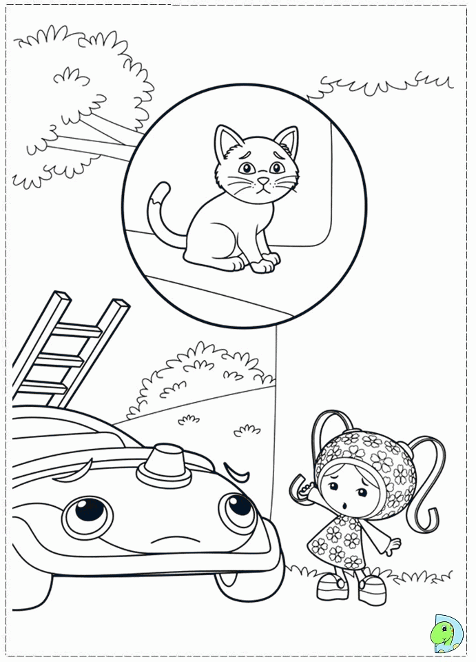 umi zoomie Colouring Pages (page 2)