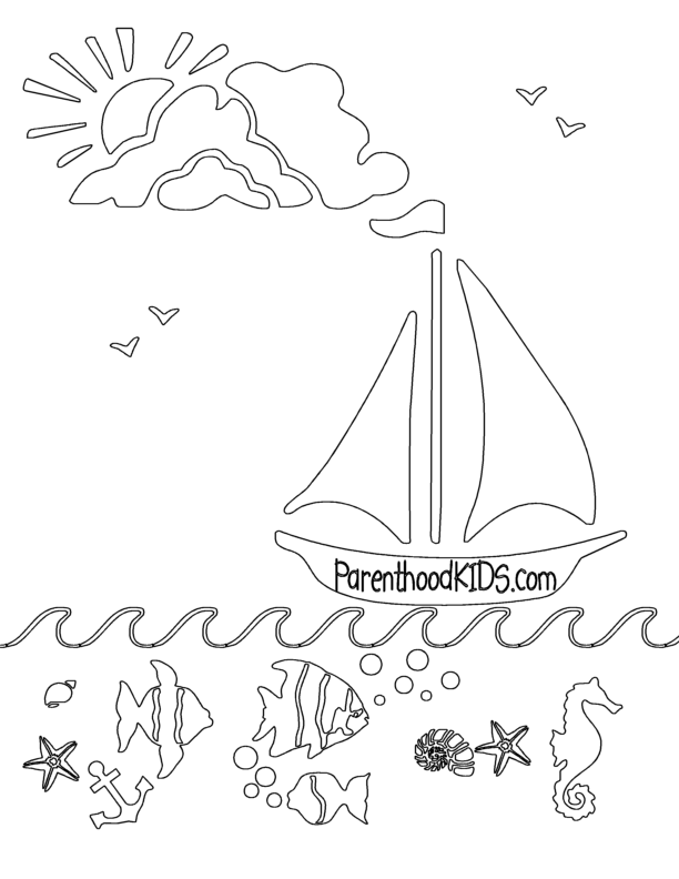 ParenthoodKIDS.com™ ~ Coloring Pages To Print! Kids easy to color 