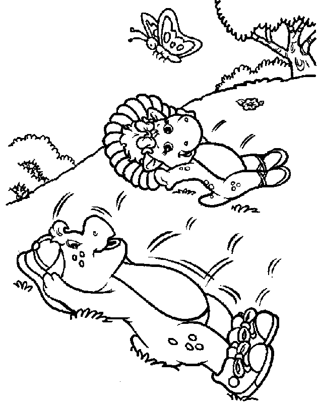Free-Coloring-Pages Barney