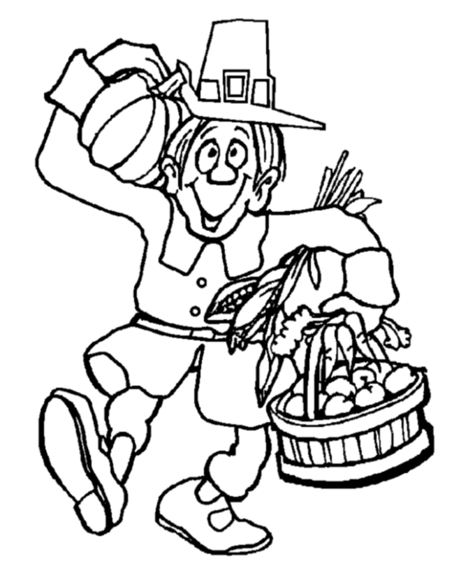 Thanksgiving Coloring Pages Free Printable