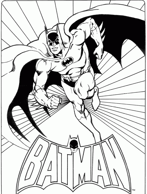 Free Batman Coloring Pages | Top Coloring Pages