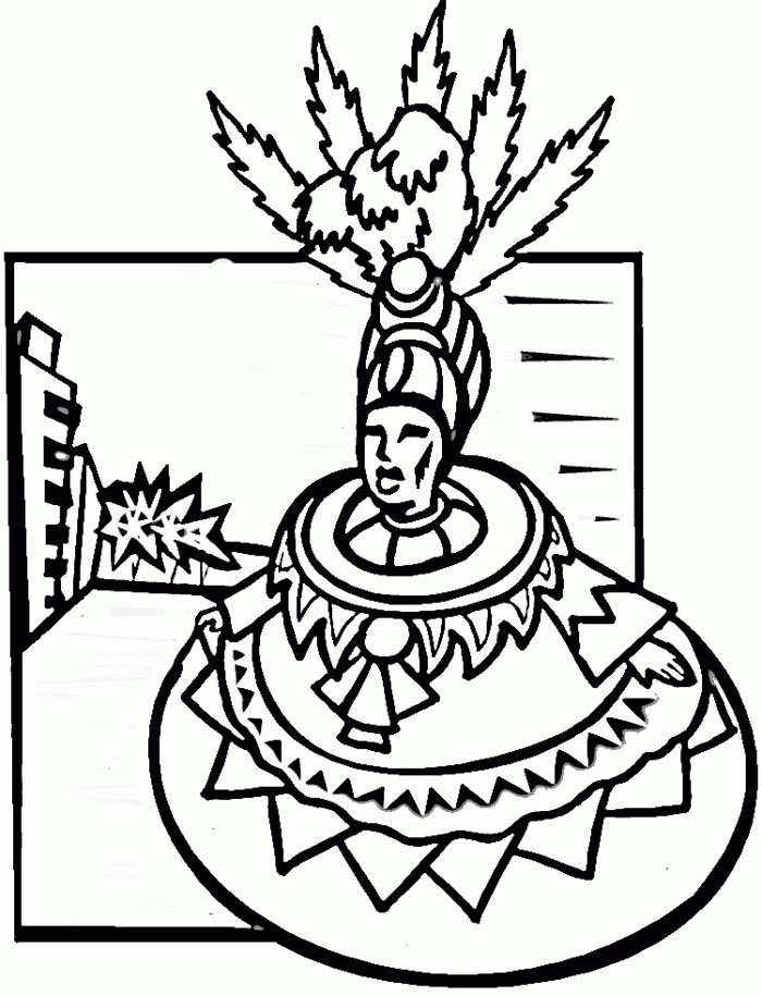 Brazil_ Colouring Pages