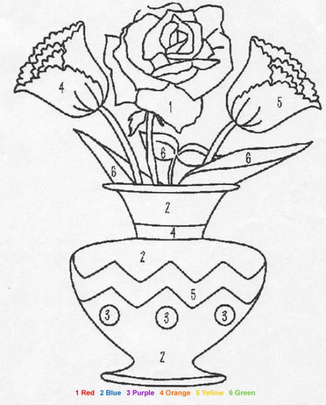 Easy Printable Flower Coloring Pages | Coloring Pages For Free