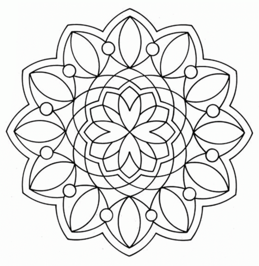 geometric coloring pages – 800×800 High Definition Wallpaper 