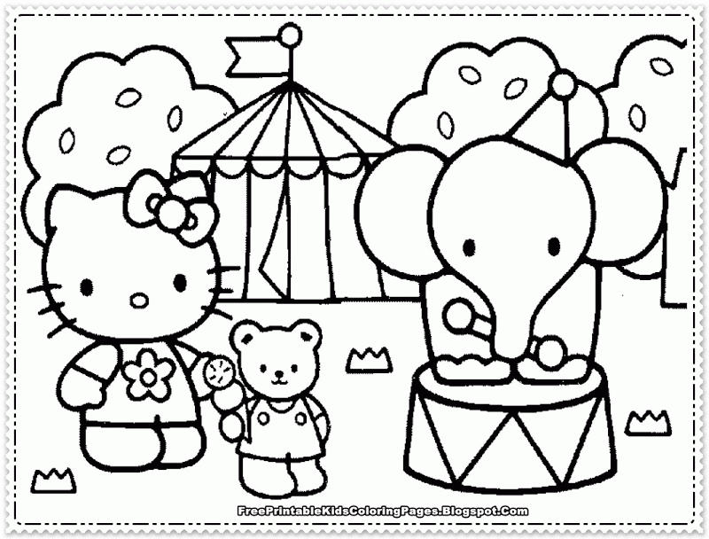 Coloring Pages For Hello Kitty 239829 Cute Hello Kitty Coloring Pages