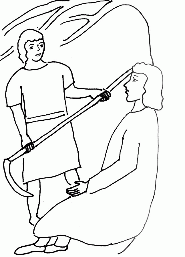 Jesus And Zacchaeus Coloring Pages - Category