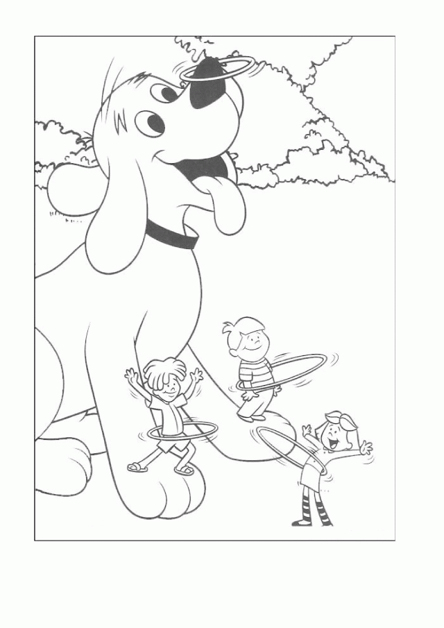 Series Clifford Coloring Pages List 119958 Clifford Coloring Pages