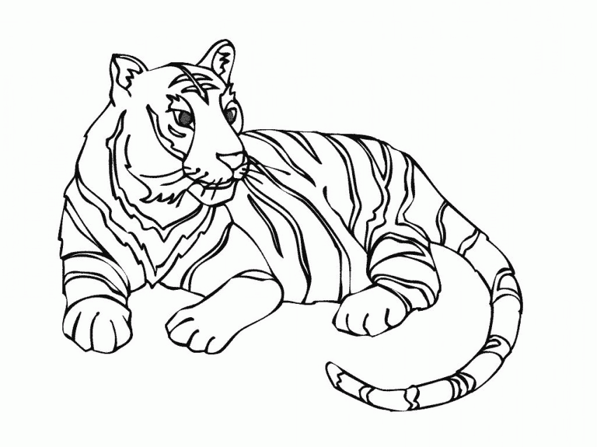 Coloring Pages Of Tigers Kids Coloring Pages Printable 252792 