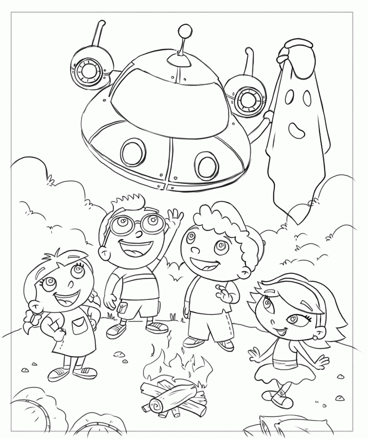Little Einsteins Coloring Pages - Coloring Home