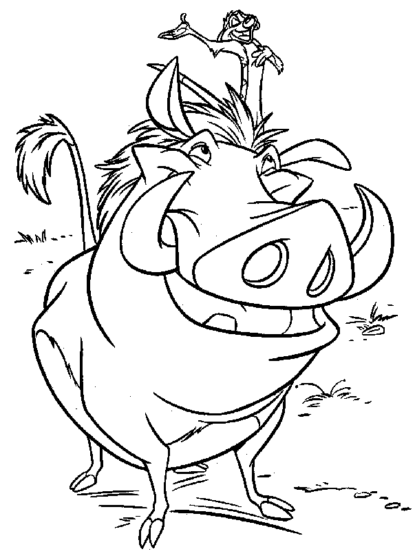 Disney coloring page | Coloring Pages {Lion King}