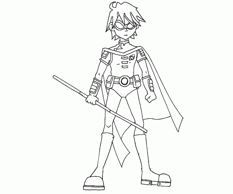 11 Robin Coloring Page