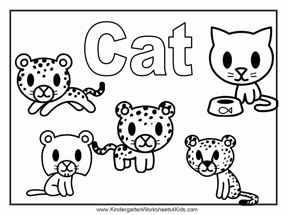 Dog And Cat Coloring Pages | Coloring Pages