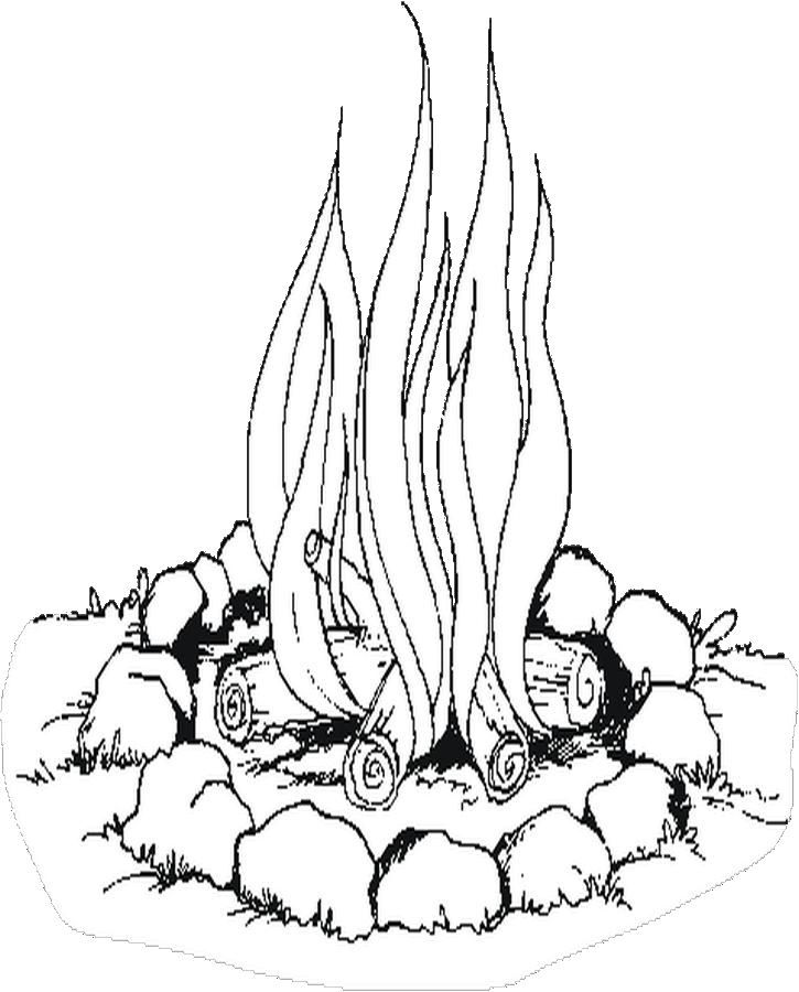 campfire-coloring-pages-coloring-home