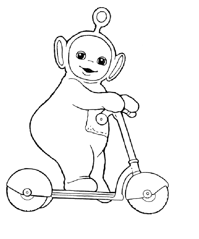Teletubbies Coloring Pages - Coloring Home