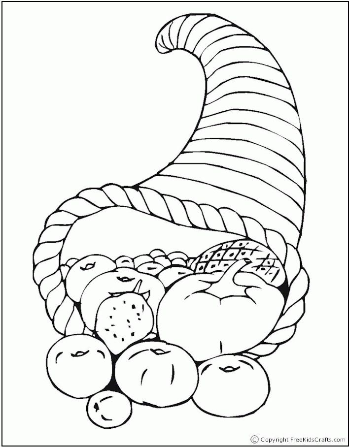 kids crafts thanksgiving coloring pages