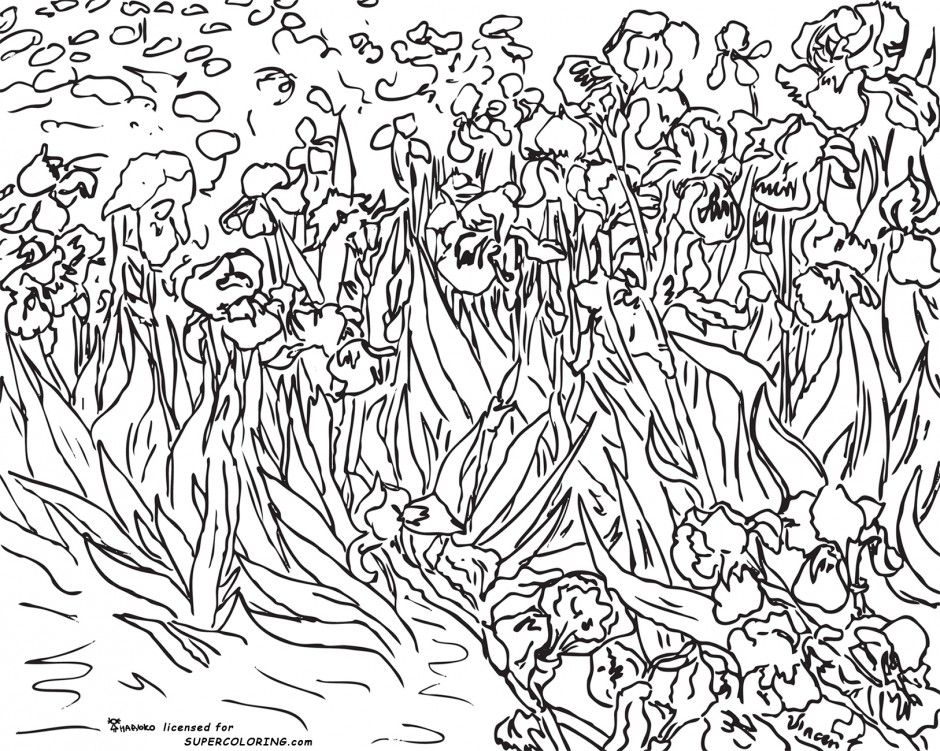 Famous Artist Coloring Pages Famous Works Of Art Coloring Book 