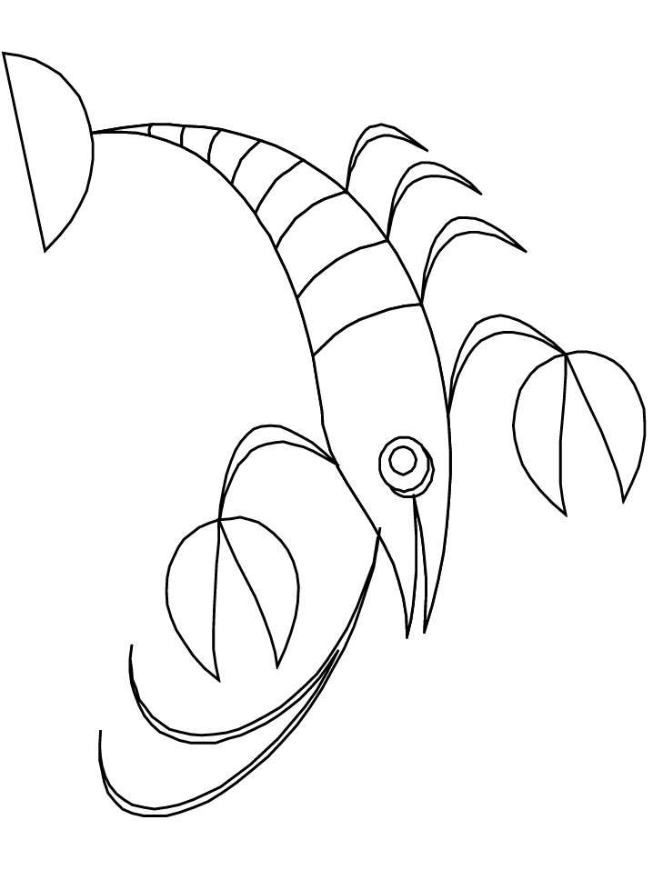 Ocean Lobster2 Animals Coloring Pages & Coloring Book